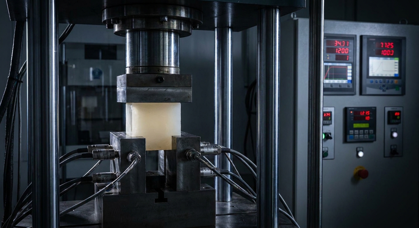 High-Precision Mechanical Testing of 3Y-TZP Zirconia Block