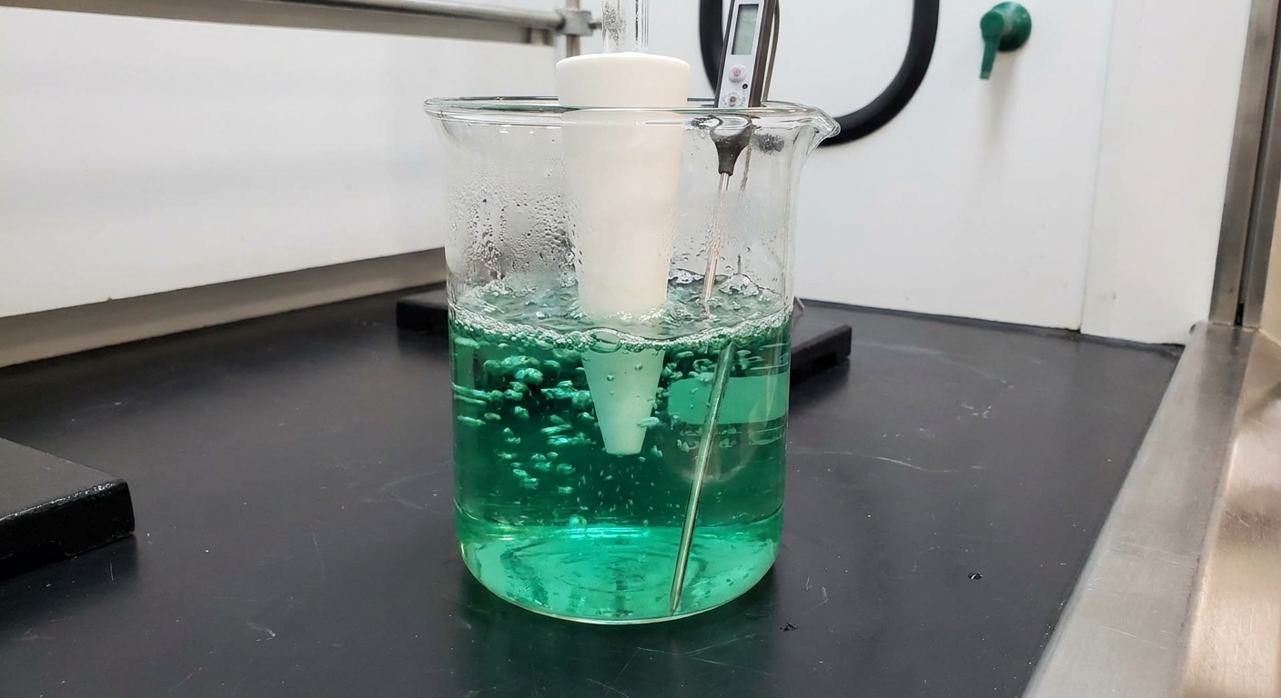 Zirconia ceramic chemical resistance test