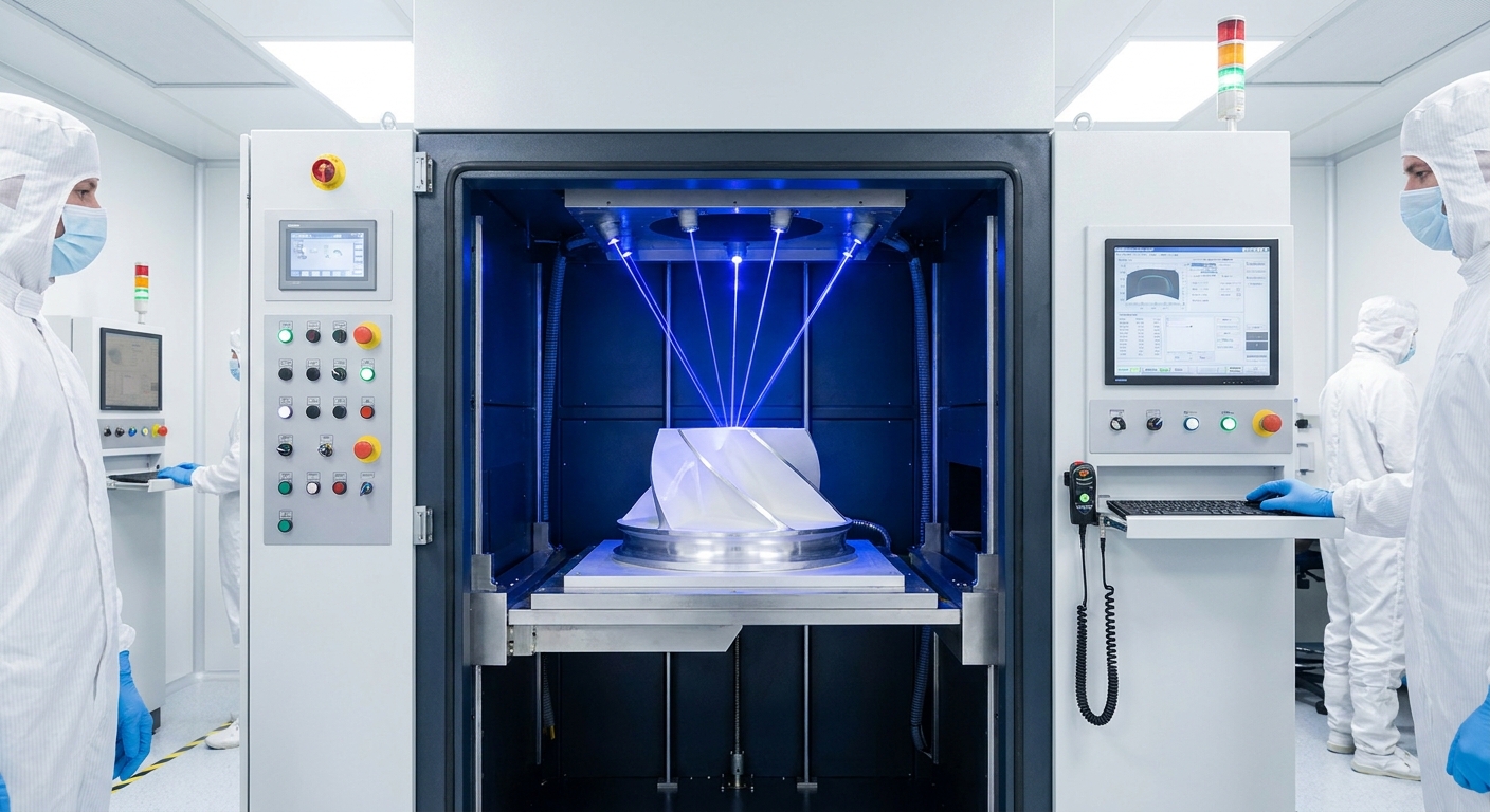 Ceramic 3D Printer Aerospace Impeller
