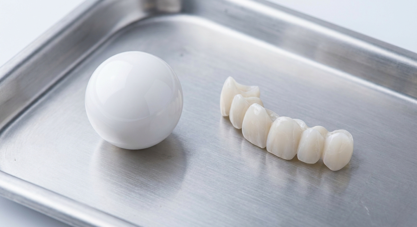 Medical Grade Zirconia Implants and Dental Restorations