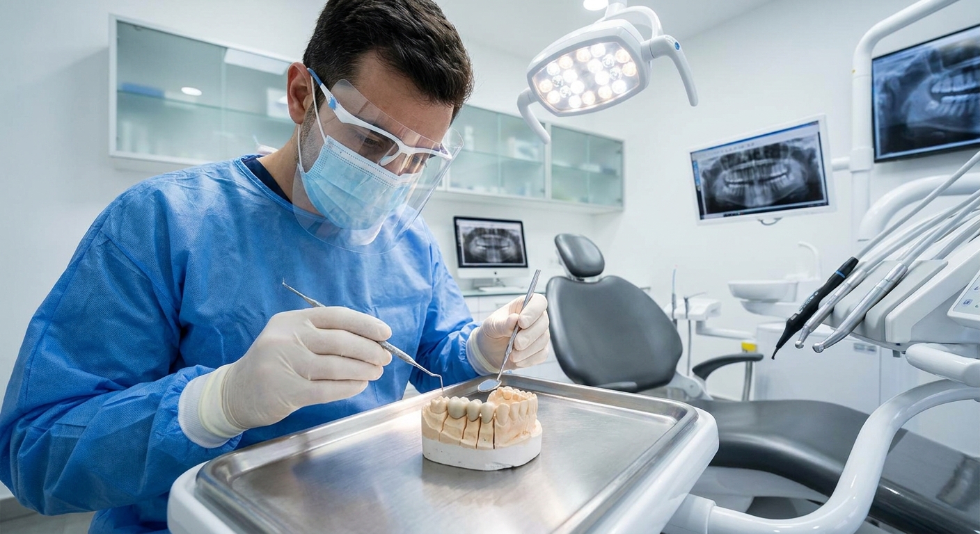 Clinical examination model for 3Y Zirconia