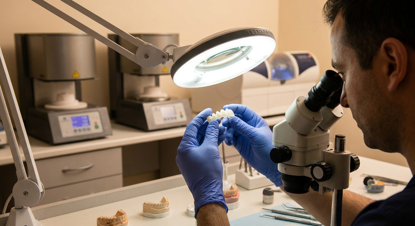 Dental Lab QC Inspection