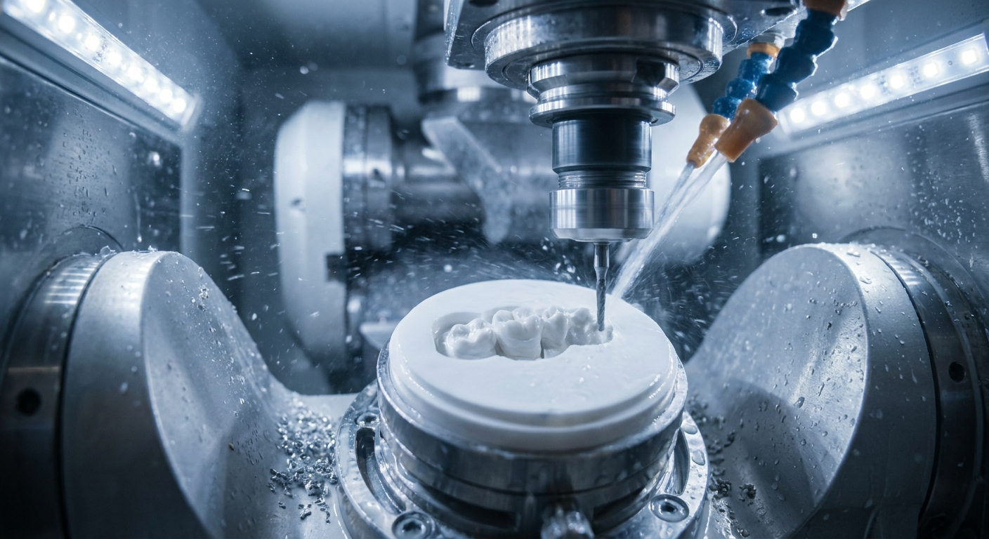 CAD/CAM milling zirconia