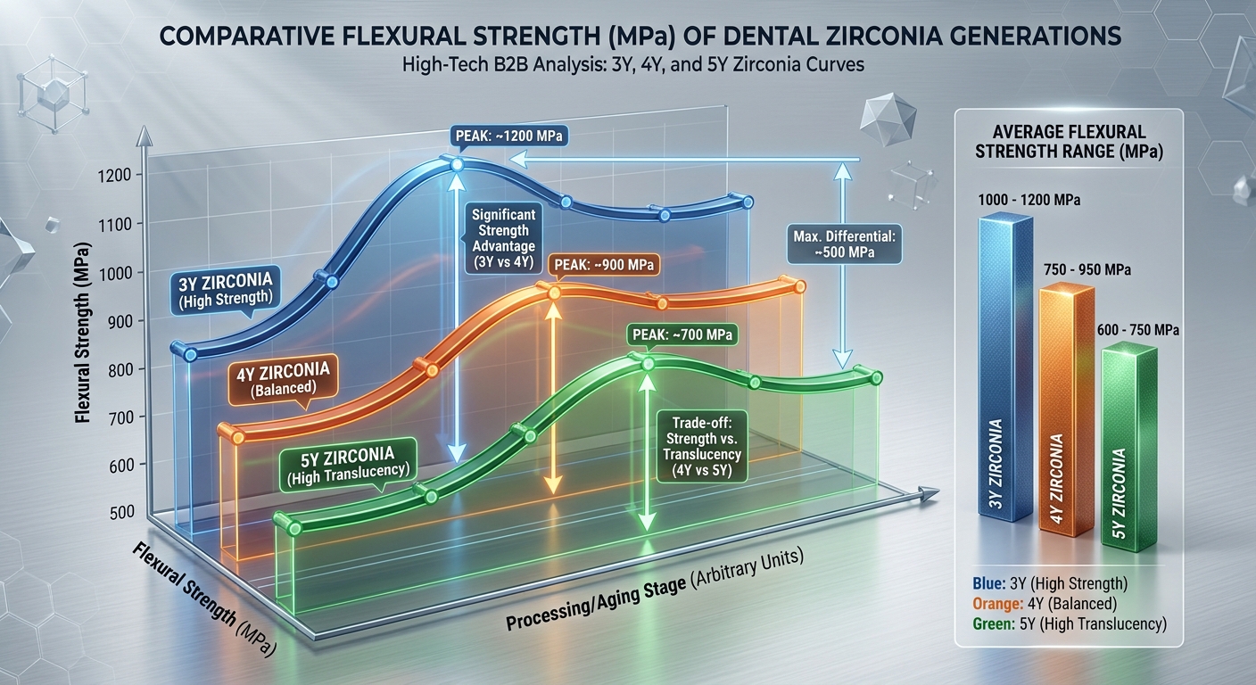 dental ceramics flexural strength comparison