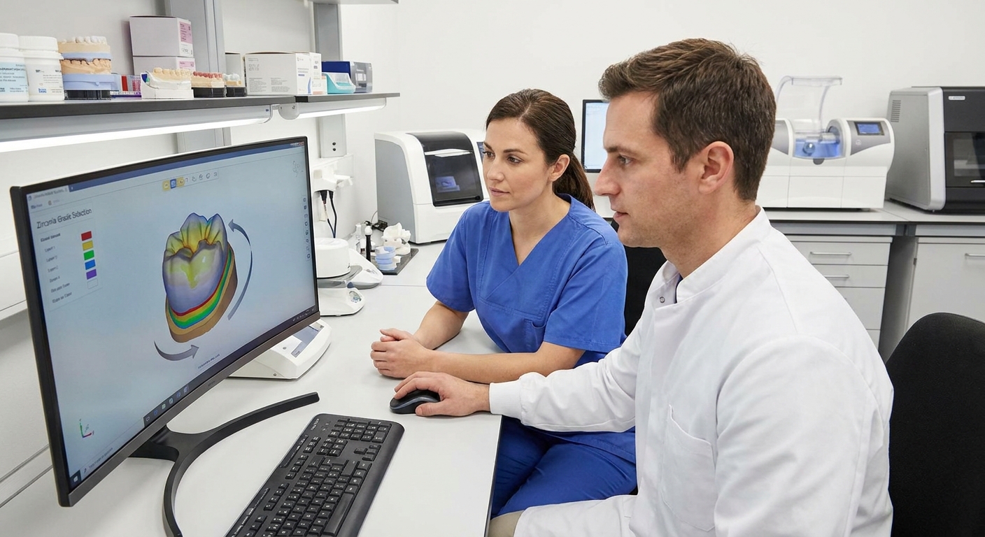 Dental Lab Collaboration Zirconia Selection