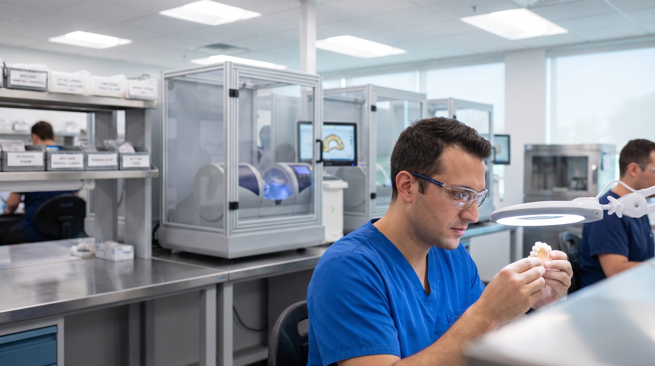 Dental lab technician CAD/CAM