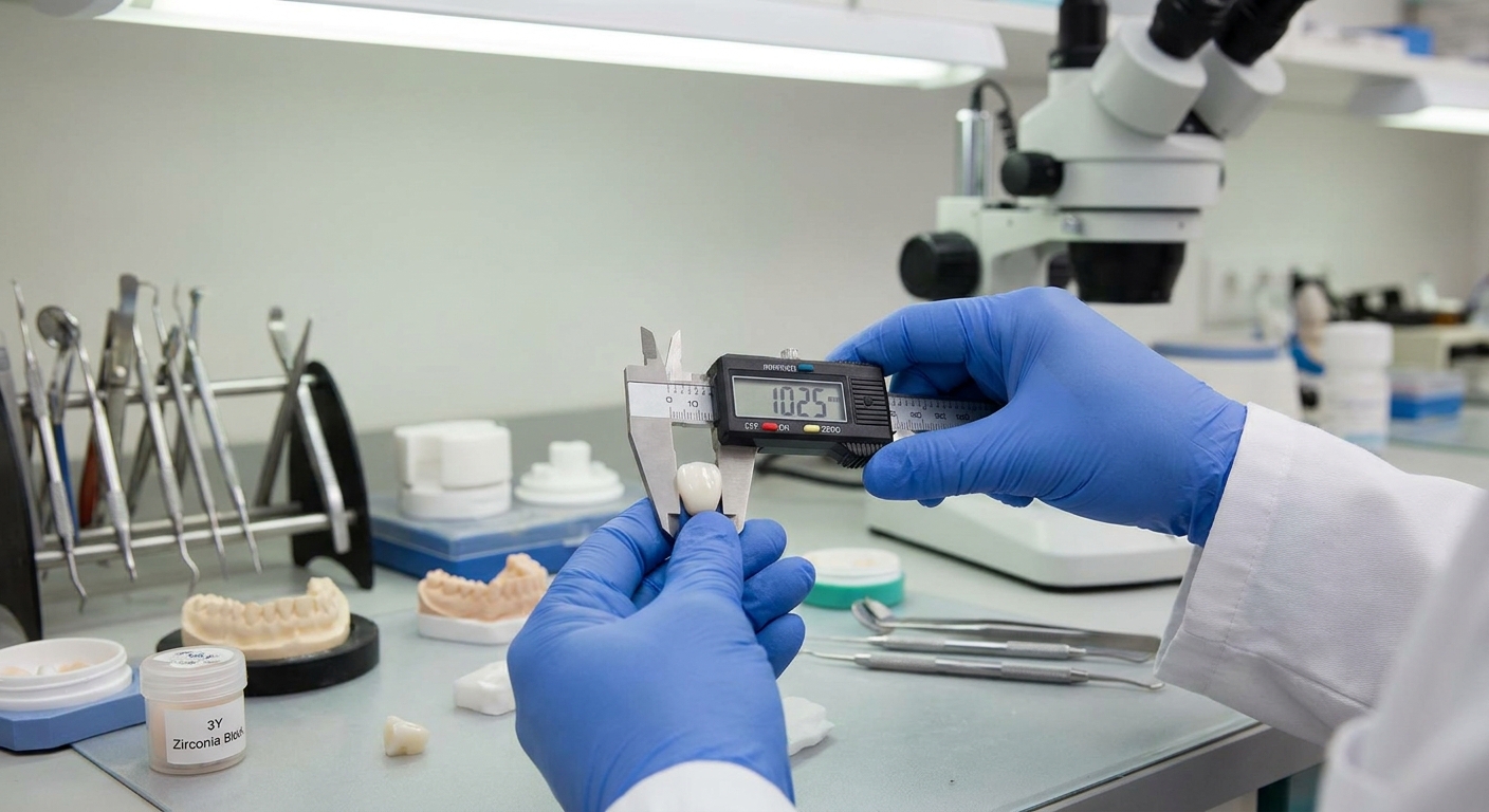 Dental lab measurement