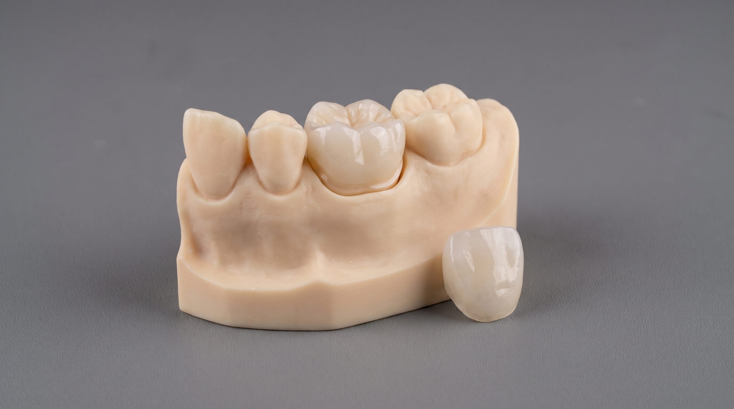 Shoulder chamfer molar preparation 3Y zirconia