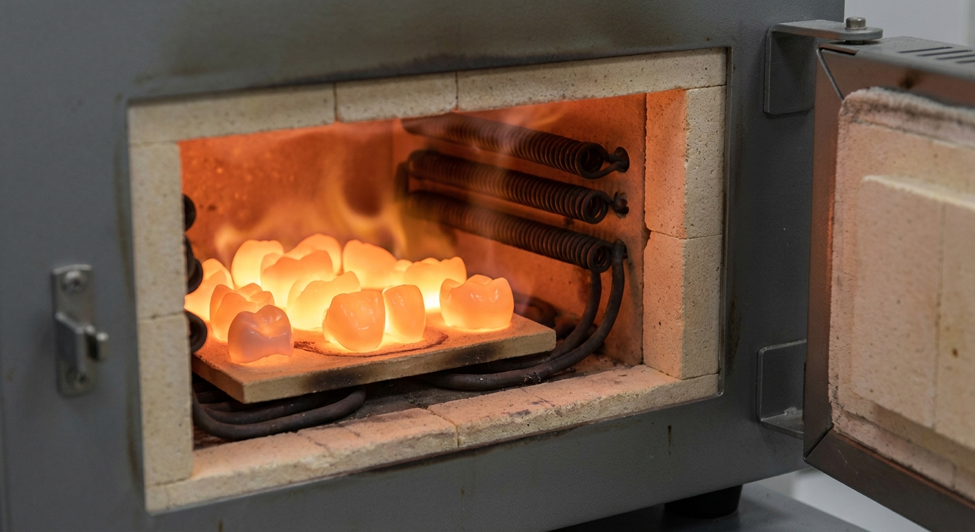 zirconia dental crowns sintering furnace