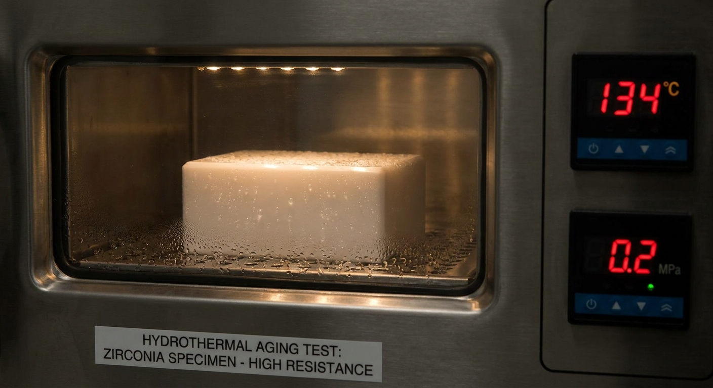 Zirconia Hydrothermal Aging Test