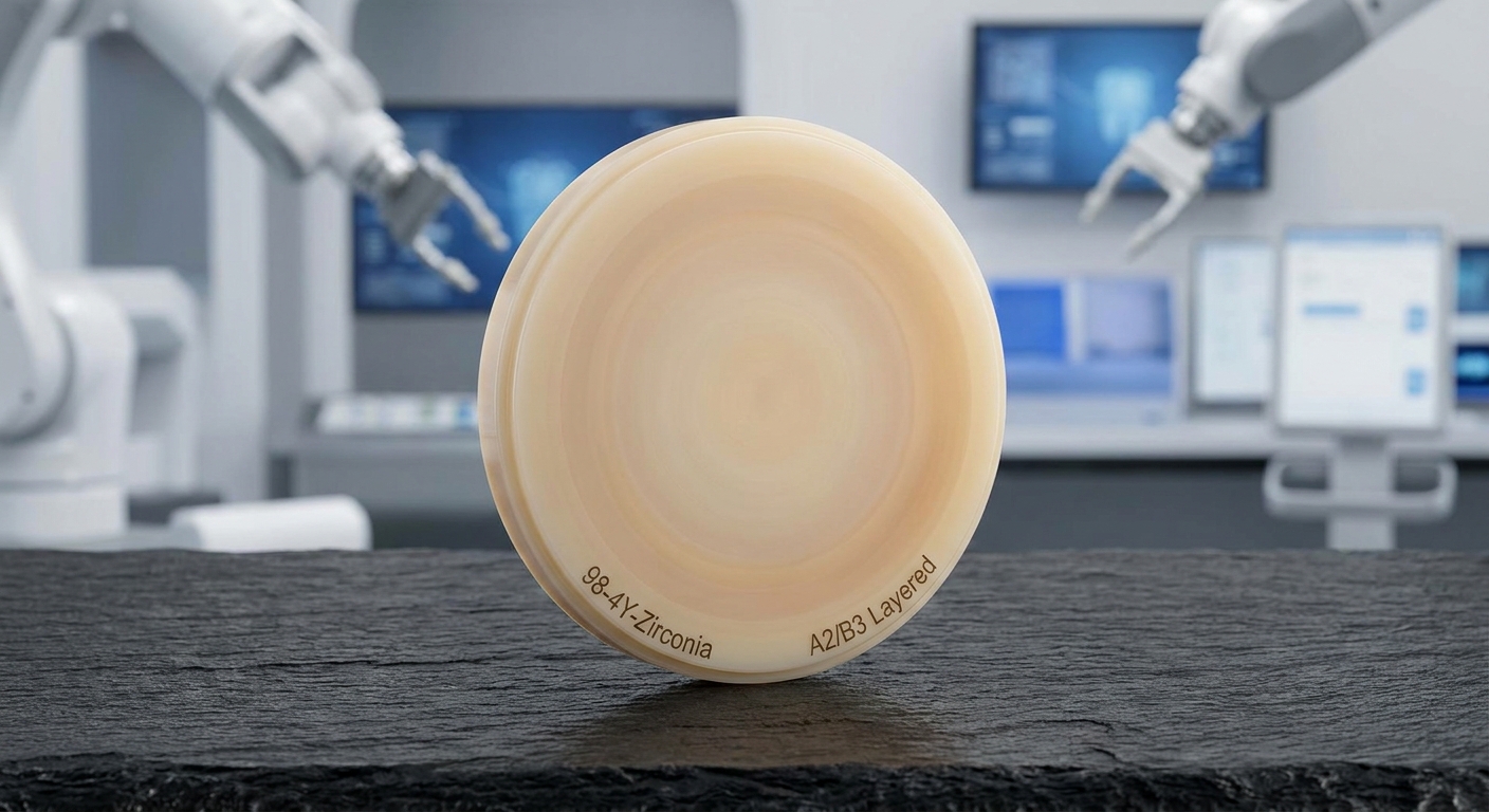 zirconia milling disc product shot