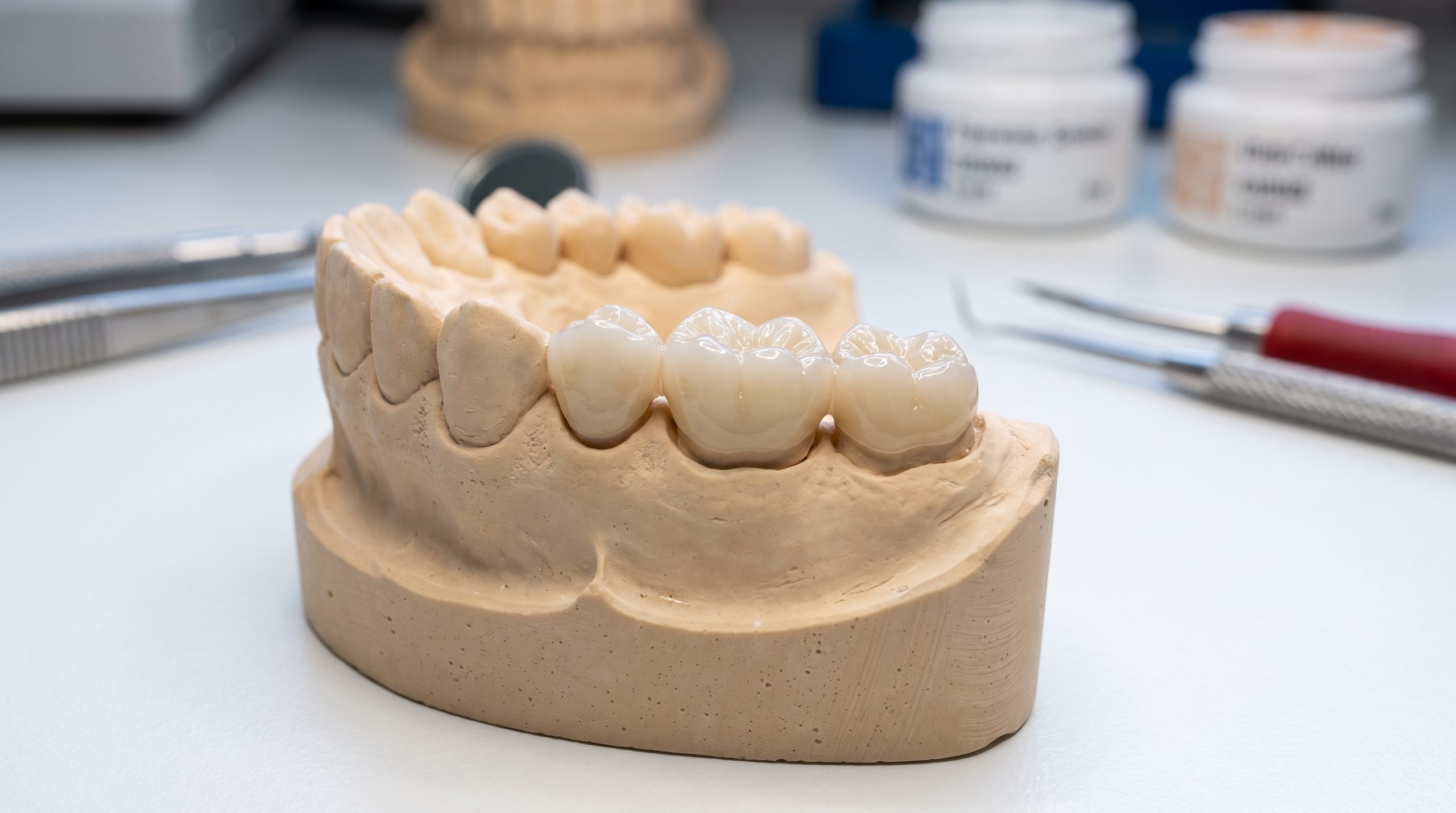 Zirconia posterior bridge macro