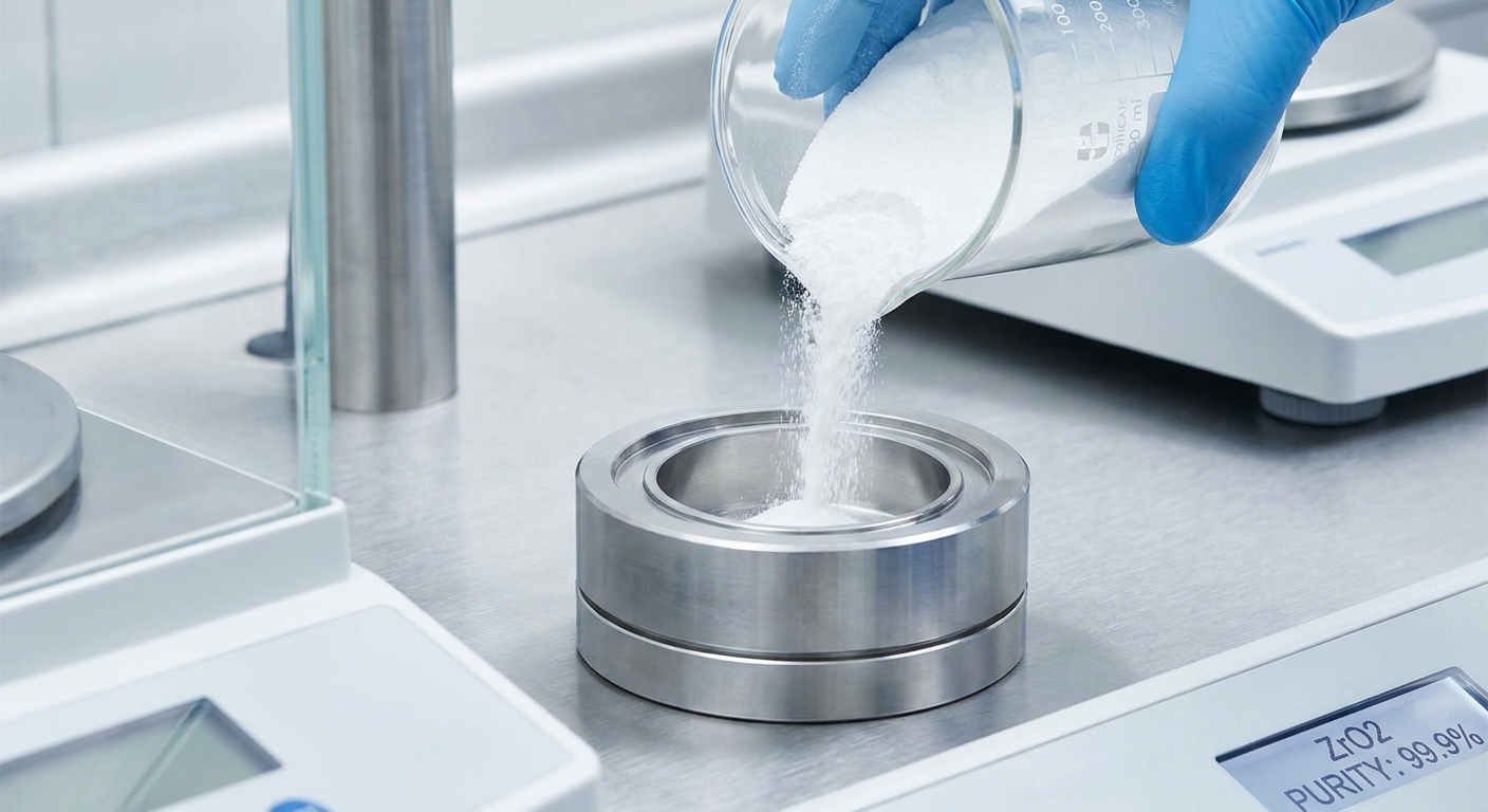 Zirconia Powder Laboratory Transfer