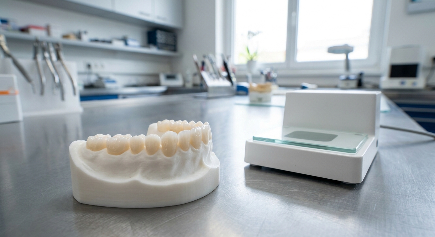 Ceramic Dental Crown Prototypes of 5Y Zirconia