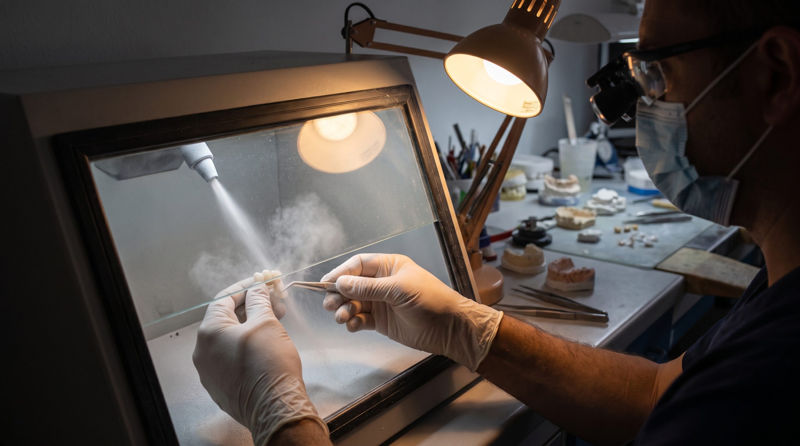 Dental Lab Zirconia Sandblasting