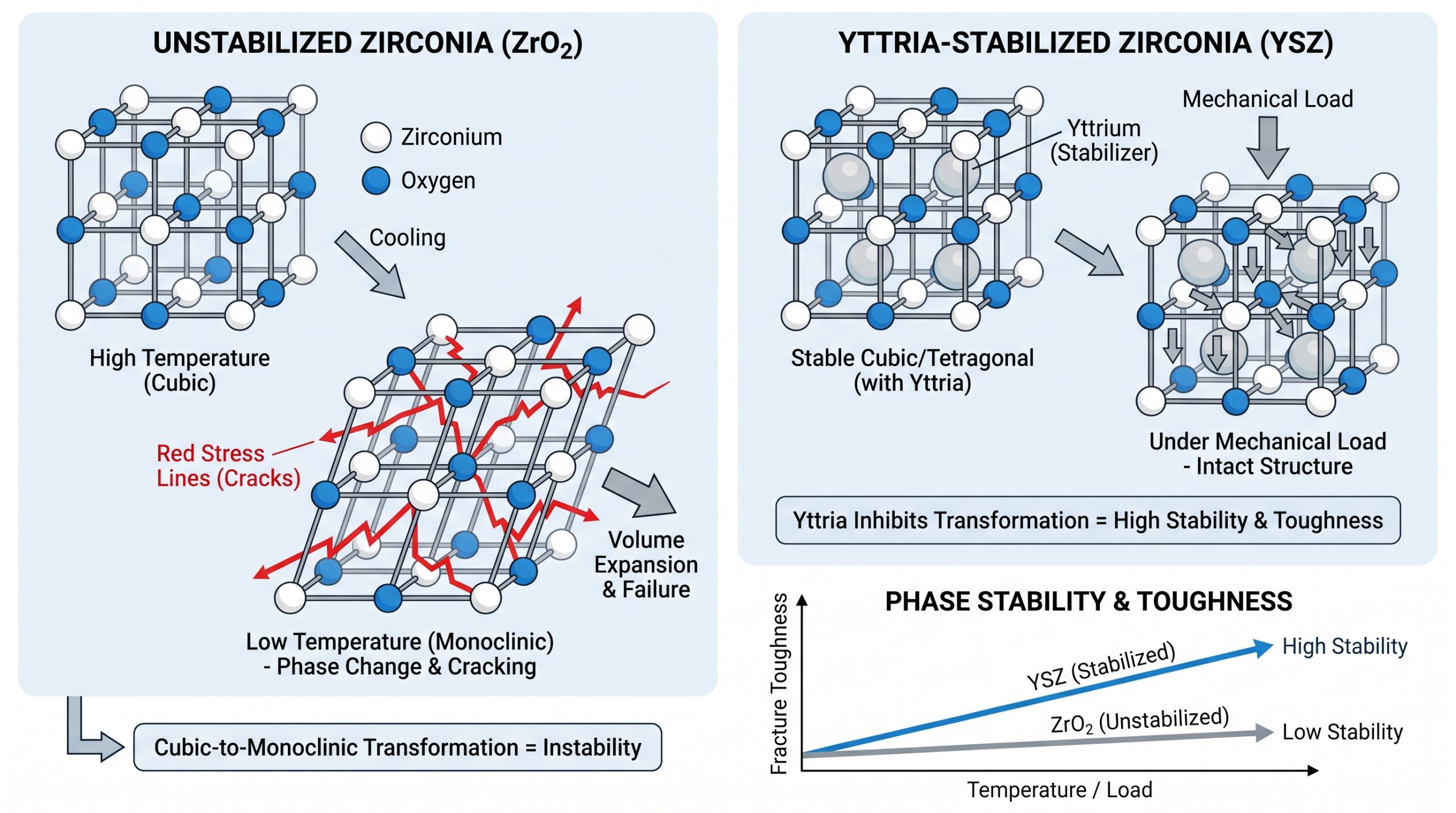 Yttria Stabilized Zirconia Phase Diagram