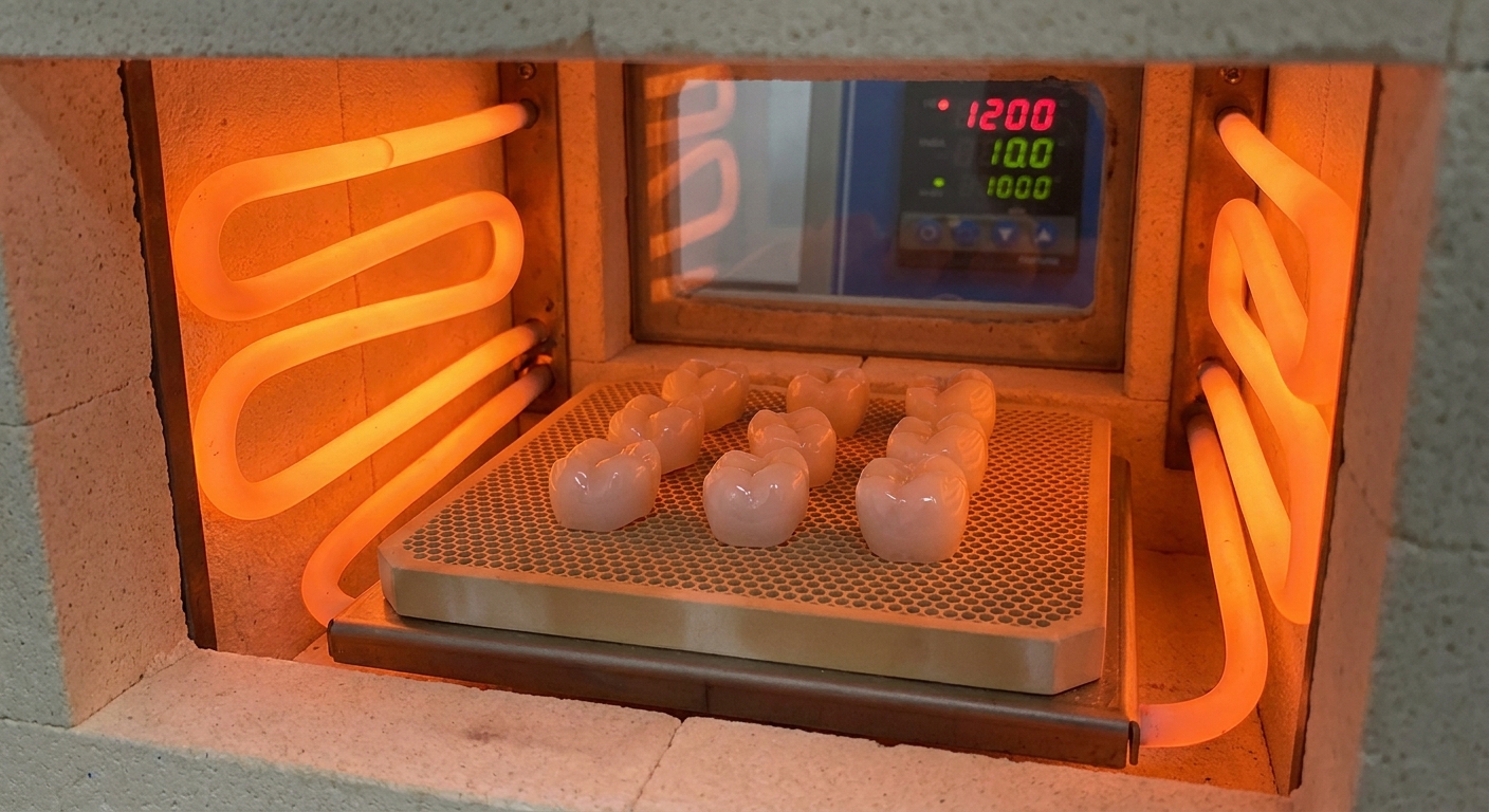 Zirconia dental crowns sintering furnace