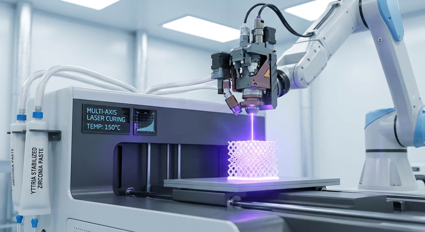 Advanced Ceramic 3D Printer Laser Curing