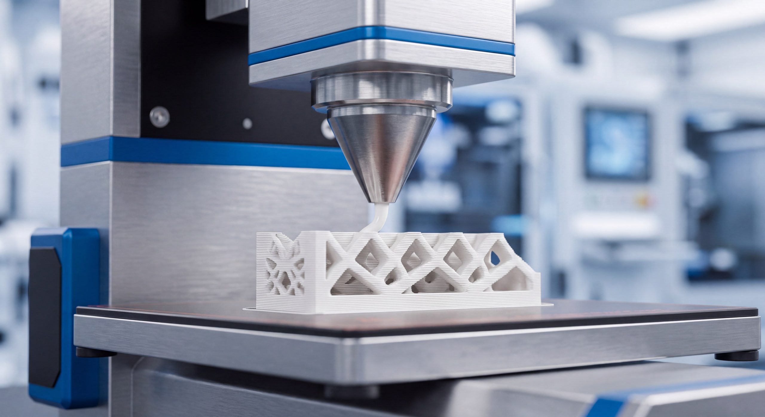 Ceramic 3D Printer Nozzle Closeup