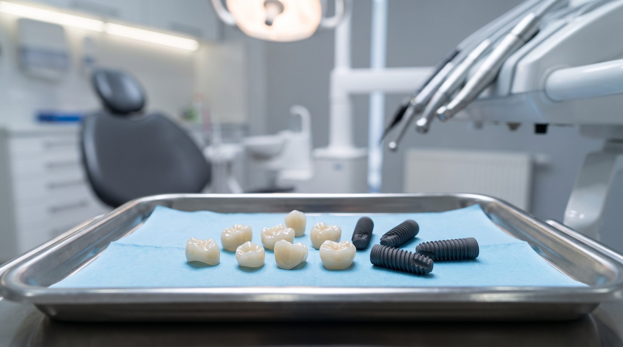 Dental Zirconia Crowns Implants Clinical