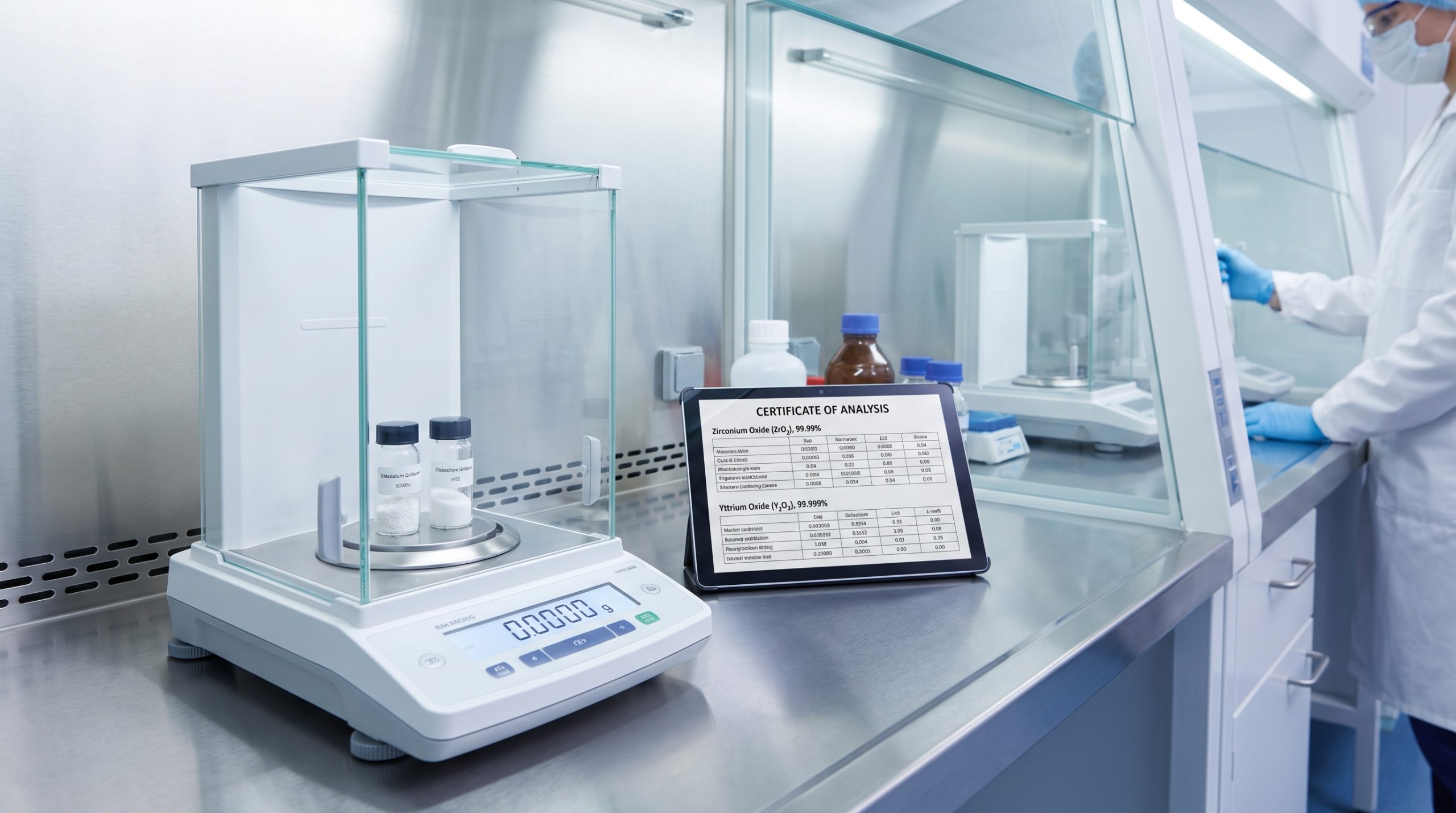 Laboratory Chemical Powder Analysis