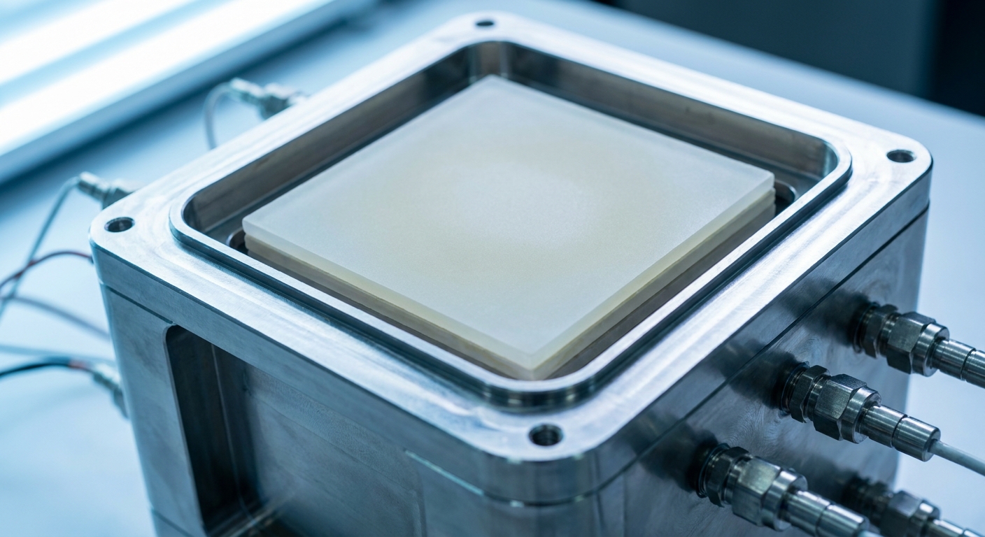 Solid Oxide Fuel Cell Stack Assembly Closeup