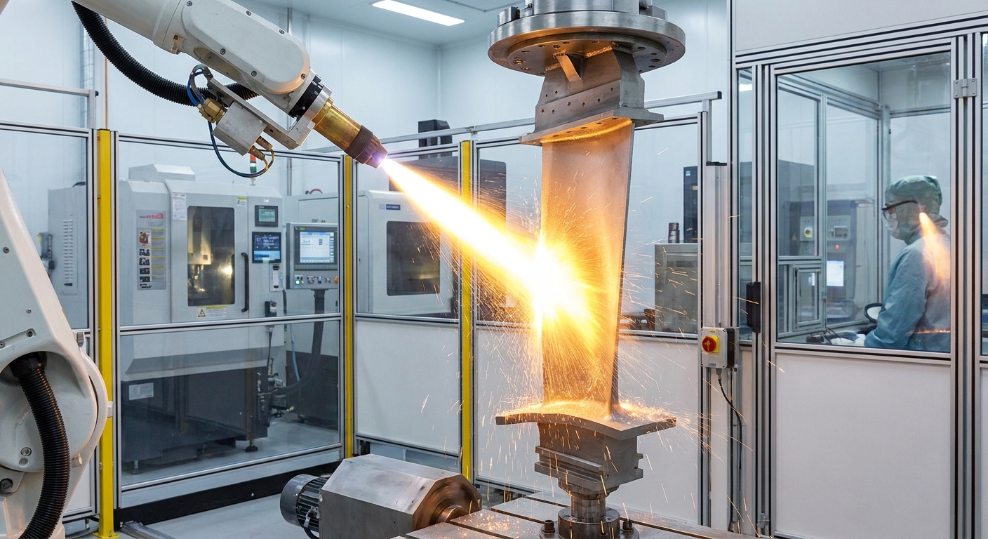 Thermal Spray Coating Robotic Application
